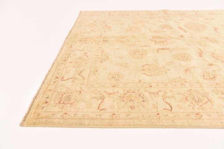 5' x 6' 5 Hand Knotted Peshawar Ziegler Rug