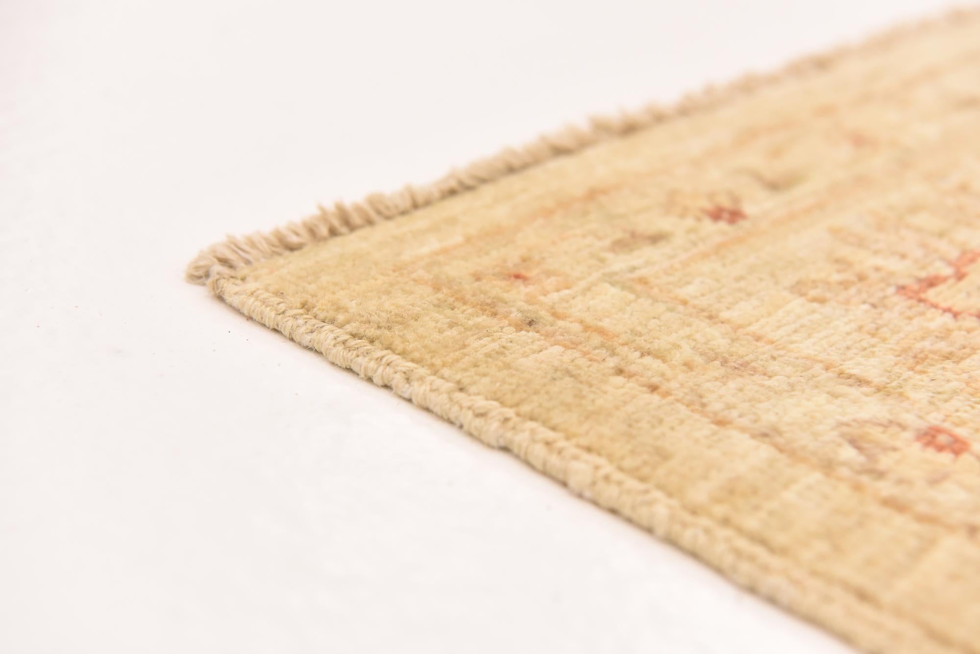 5' x 6' 5 Hand Knotted Peshawar Ziegler Rug