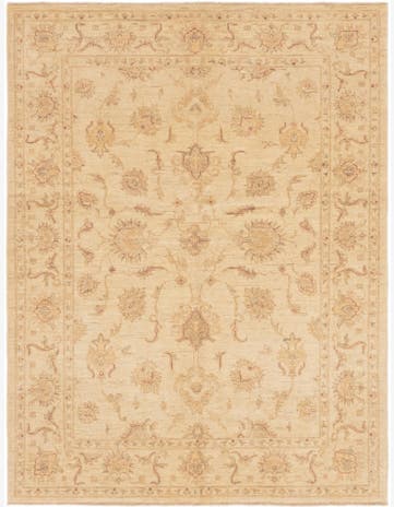 5' x 6' 5 Hand Knotted Peshawar Ziegler Rug