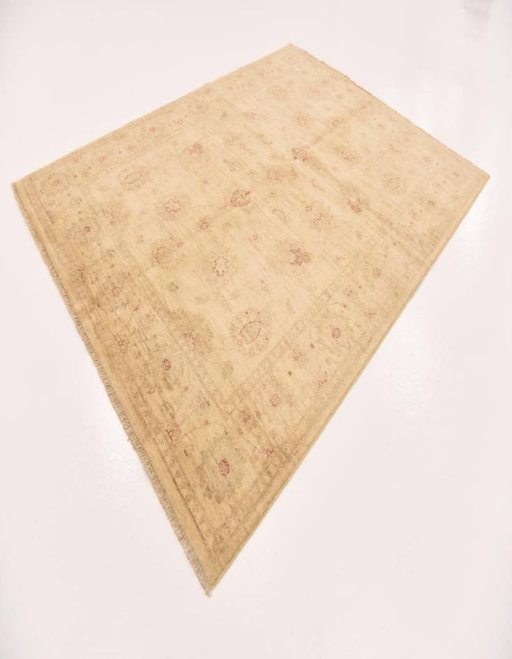 Detail image of 5' x 6' 7  Hand Knotted Peshawar Ziegler Rug