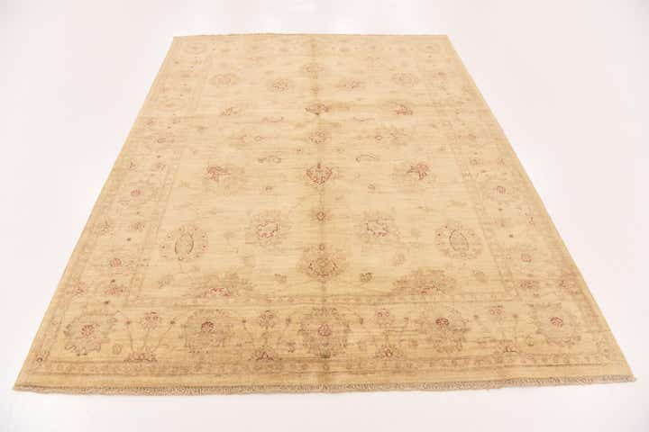 5' x 6' 7 Hand Knotted Peshawar Ziegler Rug