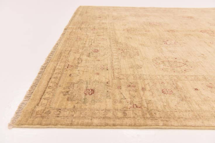 Detail image of 5' x 6' 7 Hand Knotted Peshawar Ziegler Rug