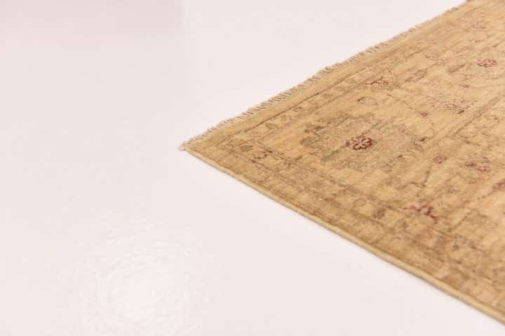 5' x 6' 7 Hand Knotted Peshawar Ziegler Rug
