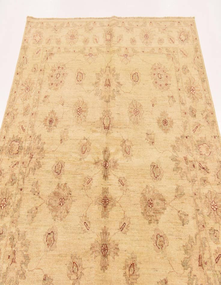 Detail image of 5' x 6' 7  Hand Knotted Peshawar Ziegler Rug