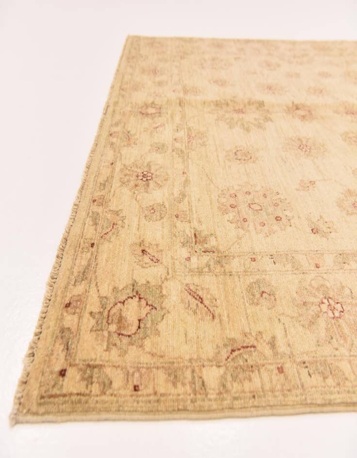 Detail image of 5' x 6' 7  Hand Knotted Peshawar Ziegler Rug