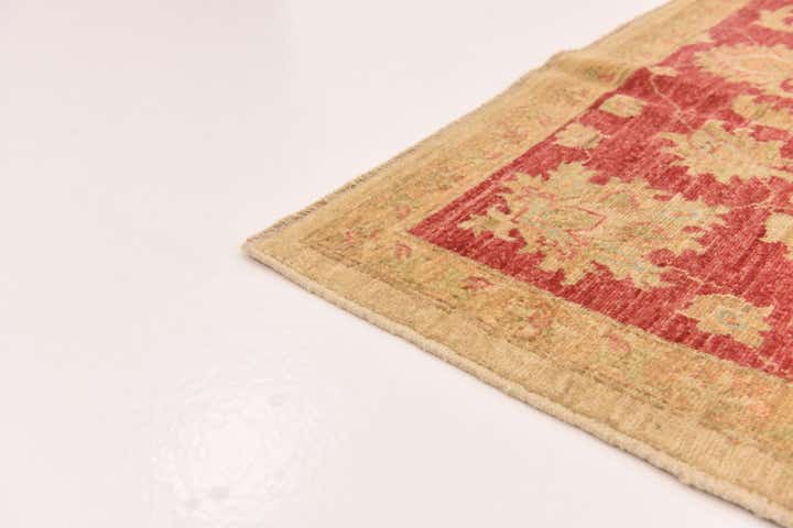 6' 6 x 9' 4 Hand Knotted Peshawar Ziegler Rug