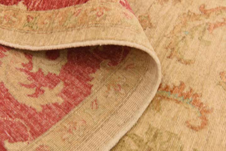 6' 6 x 9' 4 Hand Knotted Peshawar Ziegler Rug