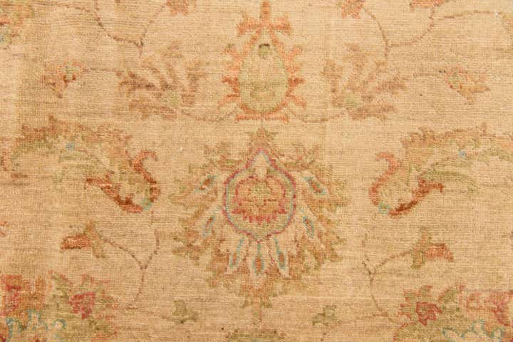 6' 6 x 9' 4 Hand Knotted Peshawar Ziegler Rug
