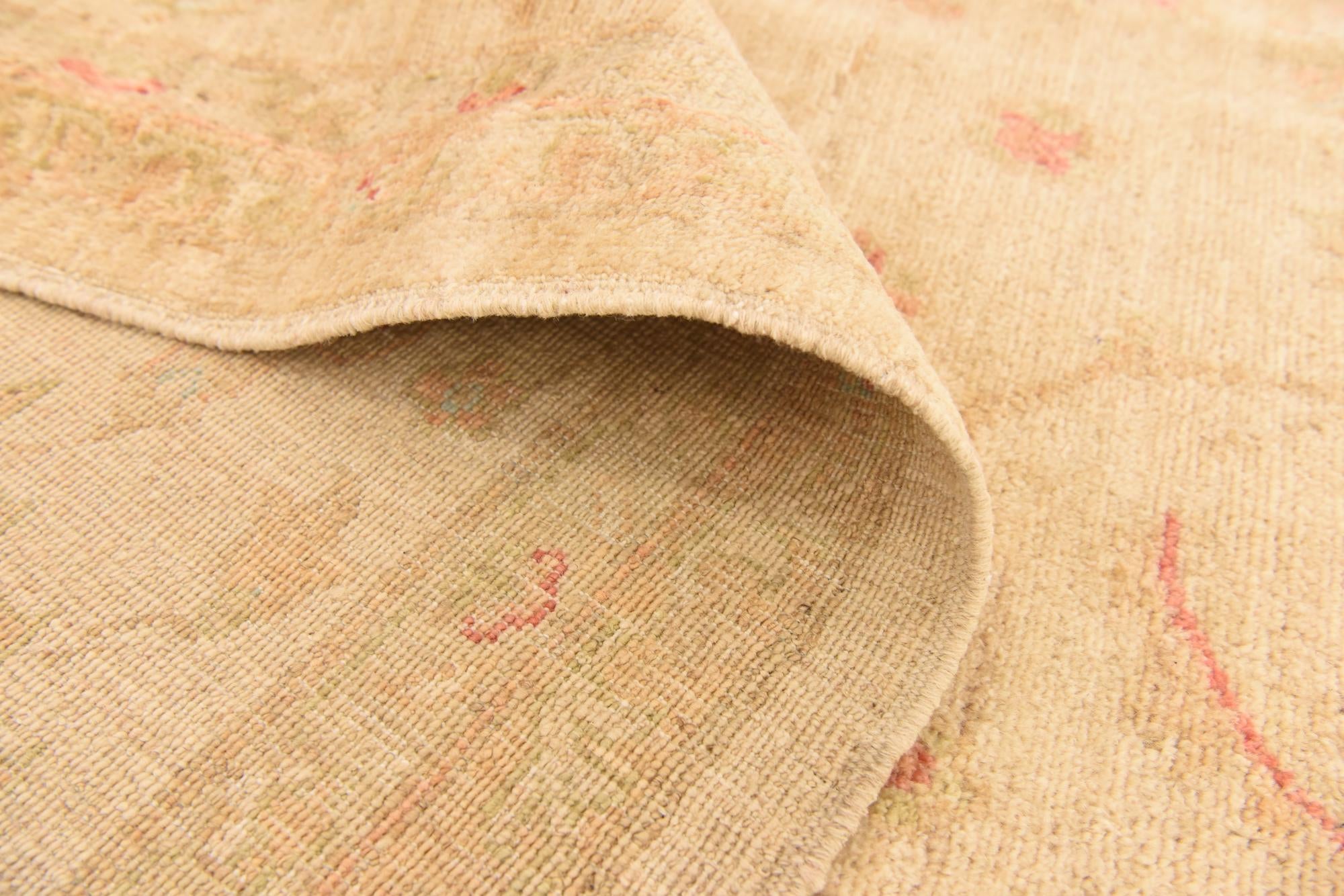 8' 2 x 11' 6 Hand Knotted Peshawar Ziegler Rug