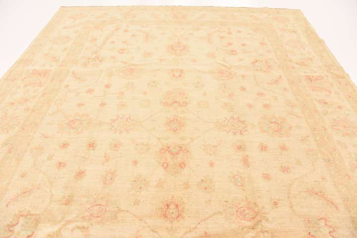250cm x 350cm Handgeknoopt Peshawar Ziegler Vloerkleed