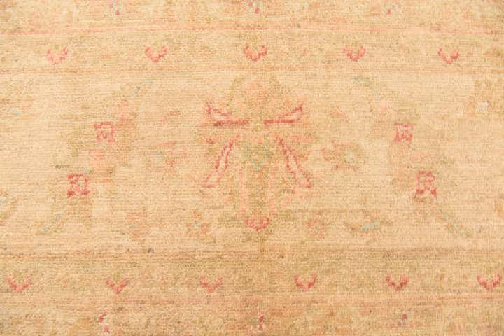 250cm x 350cm Handgeknoopt Peshawar Ziegler Vloerkleed