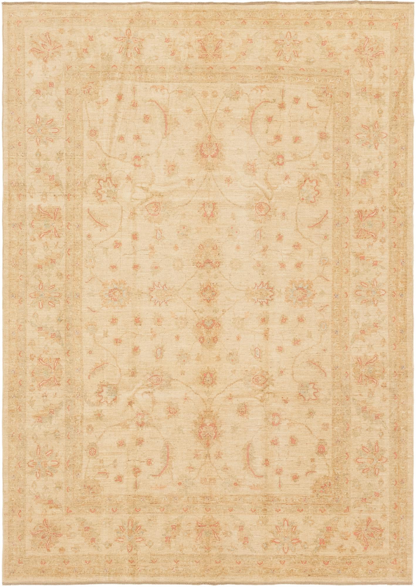 8' 2 x 11' 6 Hand Knotted Peshawar Ziegler Rug