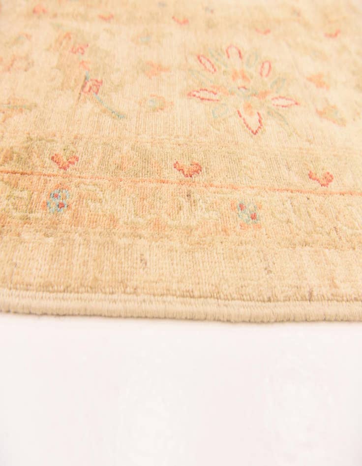 Detail image of 8' 3 x 11' 5  Hand Knotted Peshawar Ziegler Rug