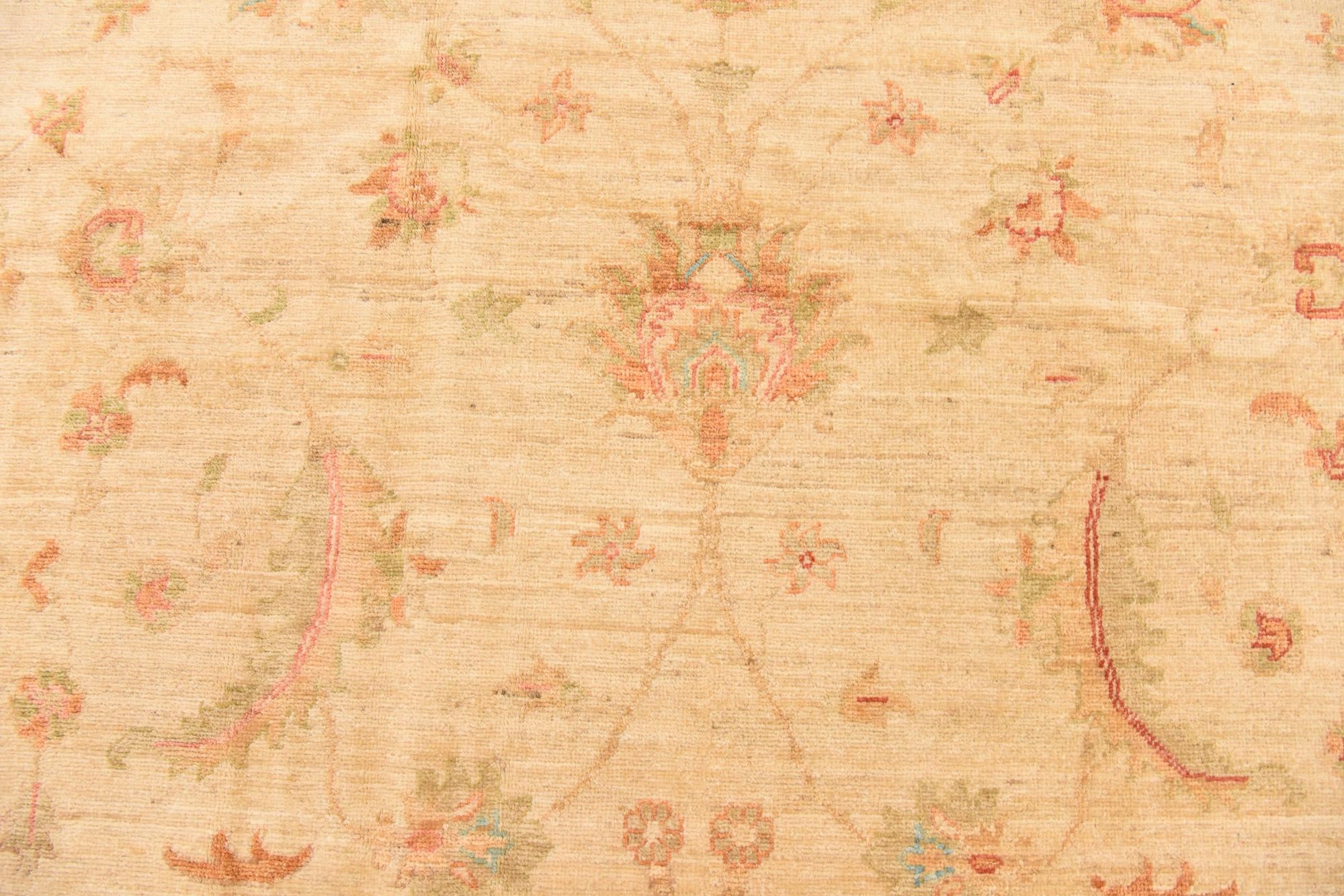 8' 3 x 11' 5 Hand Knotted Peshawar Ziegler Rug