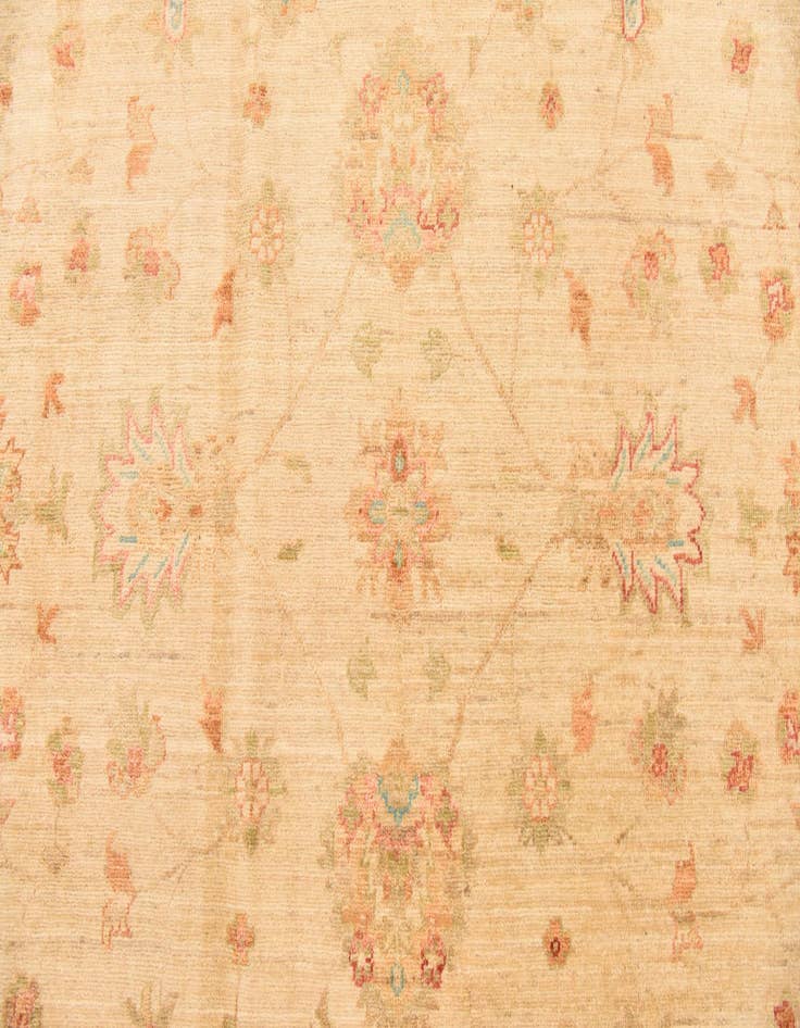 Detail image of 8' 3 x 11' 5  Hand Knotted Peshawar Ziegler Rug