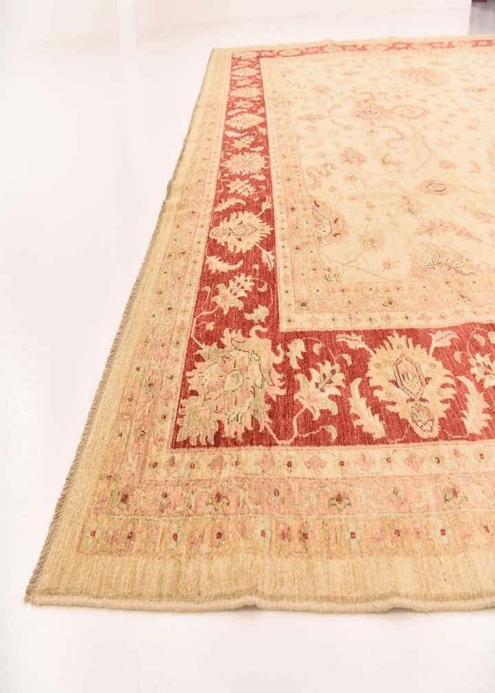 13' x 17' 7 Hand Knotted Peshawar Ziegler Rug