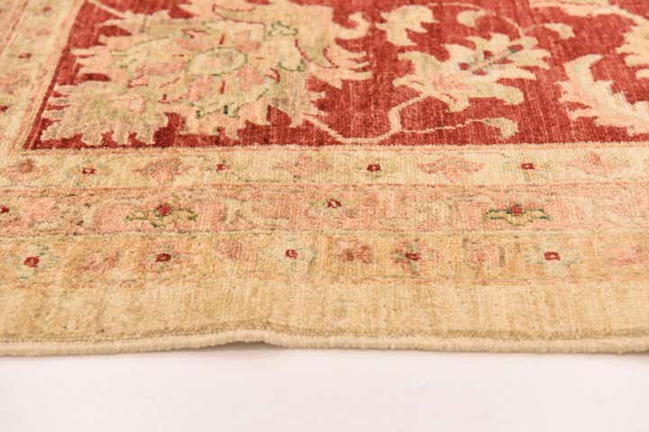 13' x 17' 7 Hand Knotted Peshawar Ziegler Rug