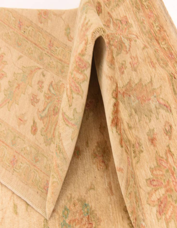 Detail image of 8' 3 x 10' 2  Hand Knotted Peshawar Ziegler Rug