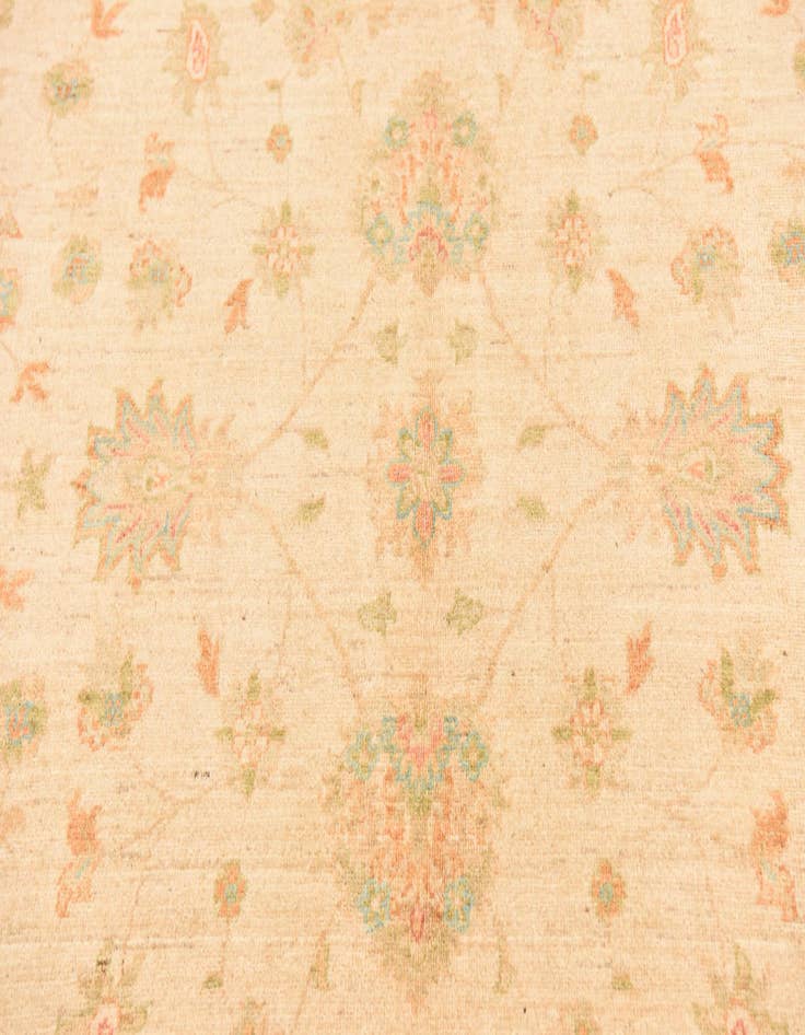 Detail image of 8' 3 x 10' 2  Hand Knotted Peshawar Ziegler Rug