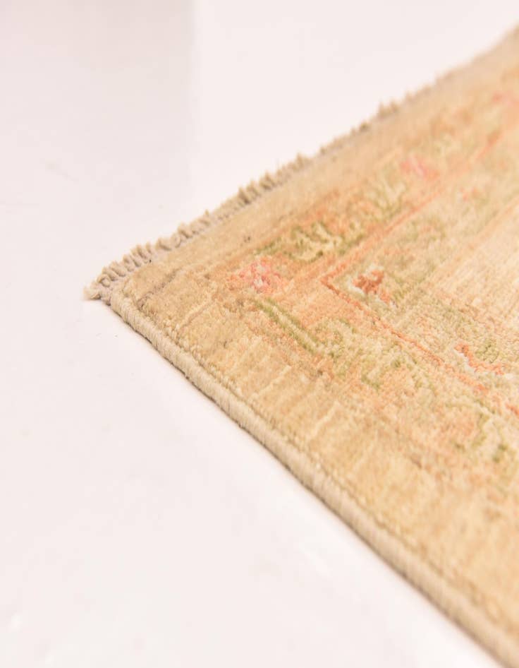 Detail image of 8' 3 x 10' 2  Hand Knotted Peshawar Ziegler Rug