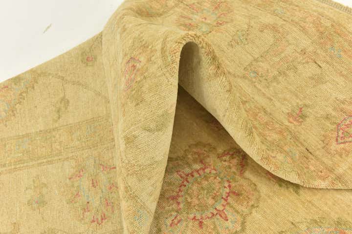 6' 9 x 9' 9 Hand Knotted Peshawar Ziegler Rug