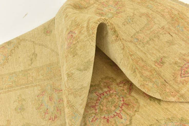 Detail image of 6' 9 x 9' 9 Hand Knotted Peshawar Ziegler Rug