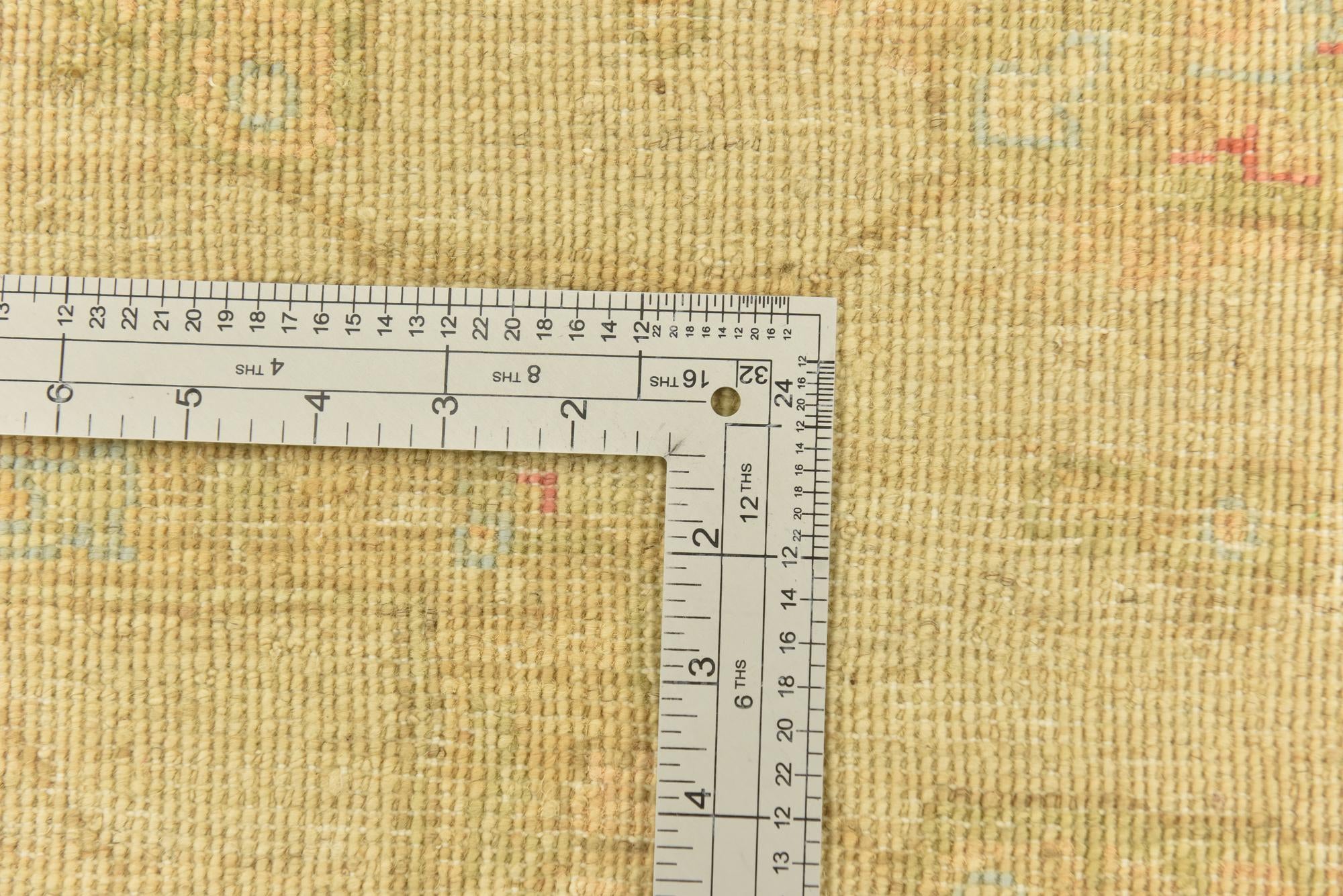 6' 9 x 9' 9 Hand Knotted Peshawar Ziegler Rug