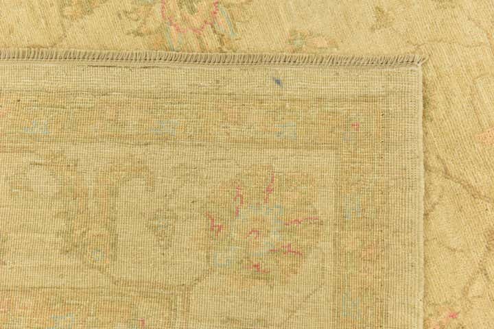 6' 9 x 9' 9 Hand Knotted Peshawar Ziegler Rug