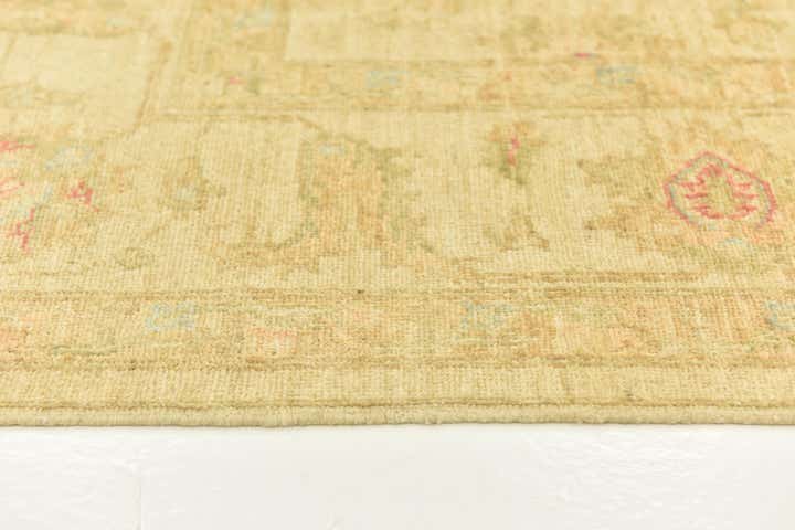 6' 9 x 9' 9 Hand Knotted Peshawar Ziegler Rug