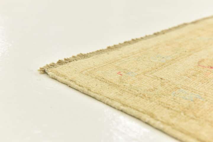 6' 9 x 9' 9 Hand Knotted Peshawar Ziegler Rug