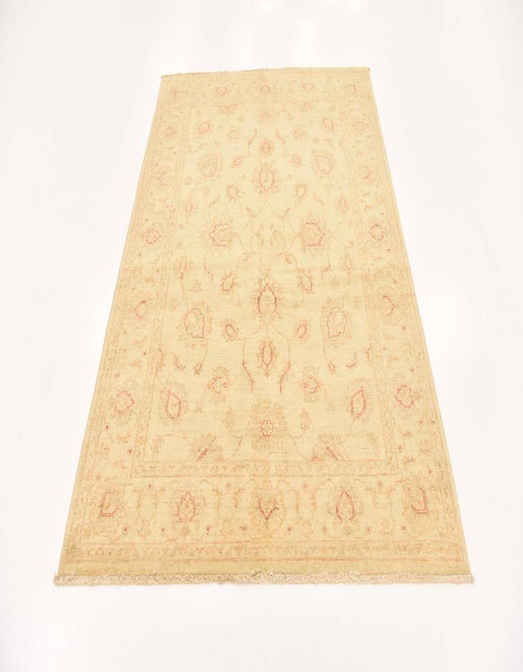 Detail image of 4' 9 x 6' 8 Hand Knotted Peshawar Ziegler Rug