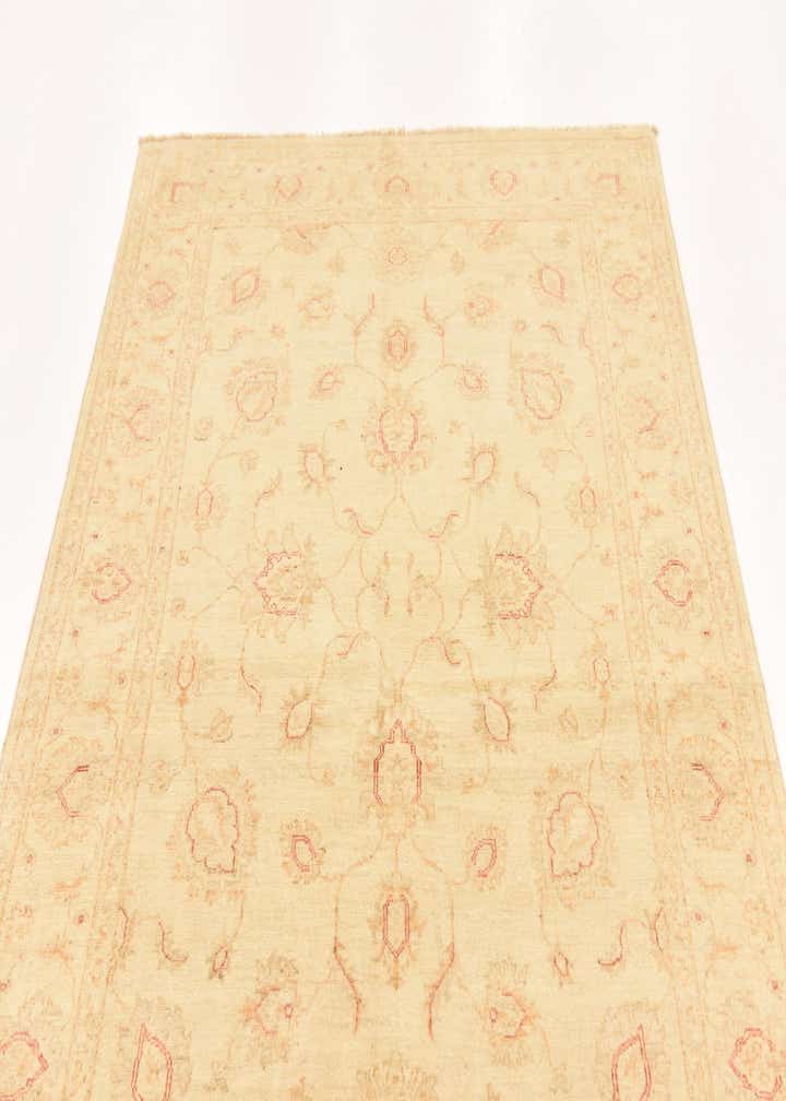4' 9 x 6' 8 Hand Knotted Peshawar Ziegler Rug