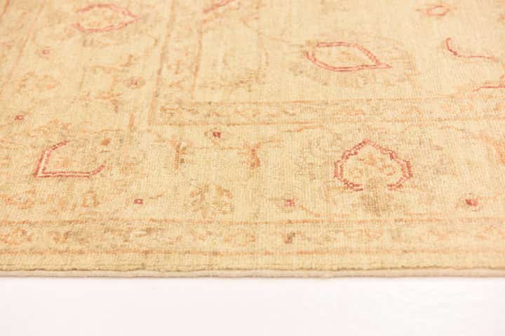 4' 9 x 6' 8 Hand Knotted Peshawar Ziegler Rug