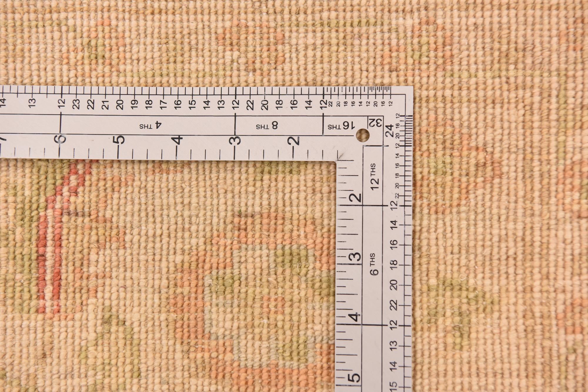 6' 8 x 10' Hand Knotted Peshawar Ziegler Rug