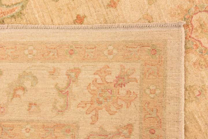 6' 8 x 9' 1 Hand Knotted Peshawar Ziegler Rug