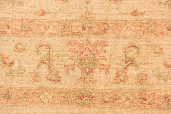 6' 8 x 9' 1 Hand Knotted Peshawar Ziegler Rug