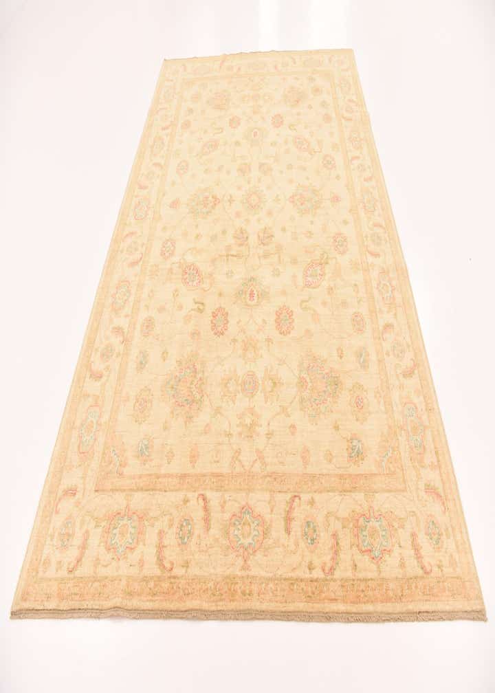 6' 8 x 10' Hand Knotted Peshawar Ziegler Rug