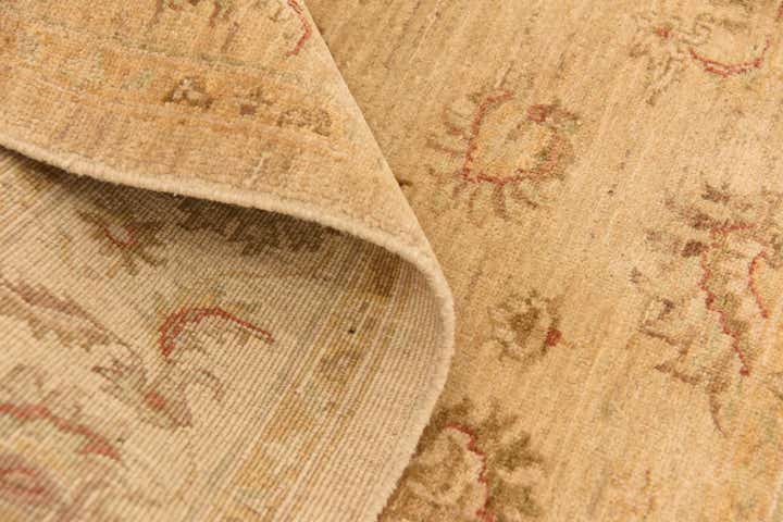 5' x 6' Hand Knotted Peshawar Ziegler Rug