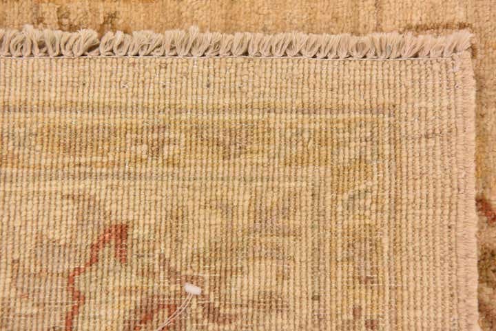 5' x 6' Hand Knotted Peshawar Ziegler Rug