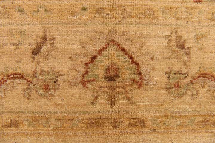 5' x 6' Hand Knotted Peshawar Ziegler Rug