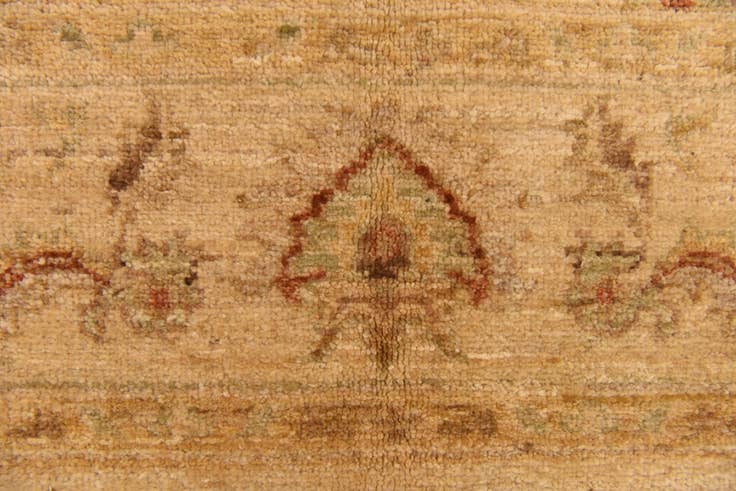 Detail image of 5' x 6' Hand Knotted Peshawar Ziegler Rug