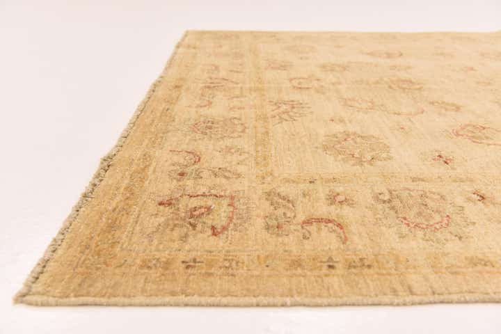 5' x 6' Hand Knotted Peshawar Ziegler Rug