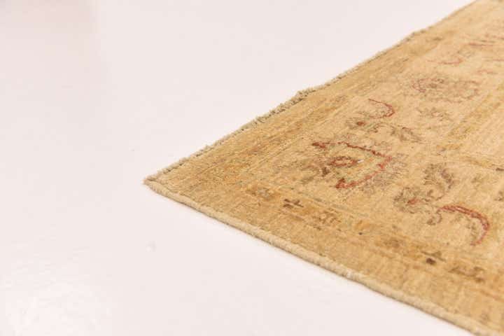 5' x 6' Hand Knotted Peshawar Ziegler Rug