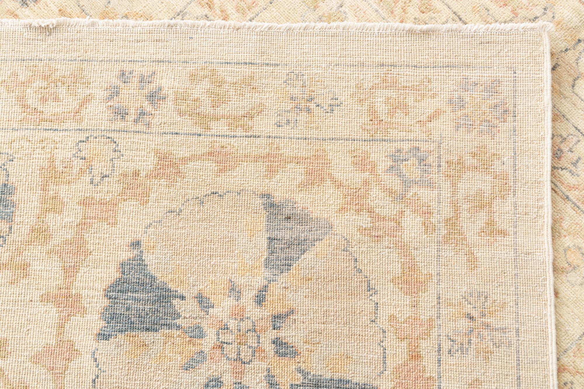 6' x 8' 8 Hand Knotted Peshawar Ziegler Oriental Rug