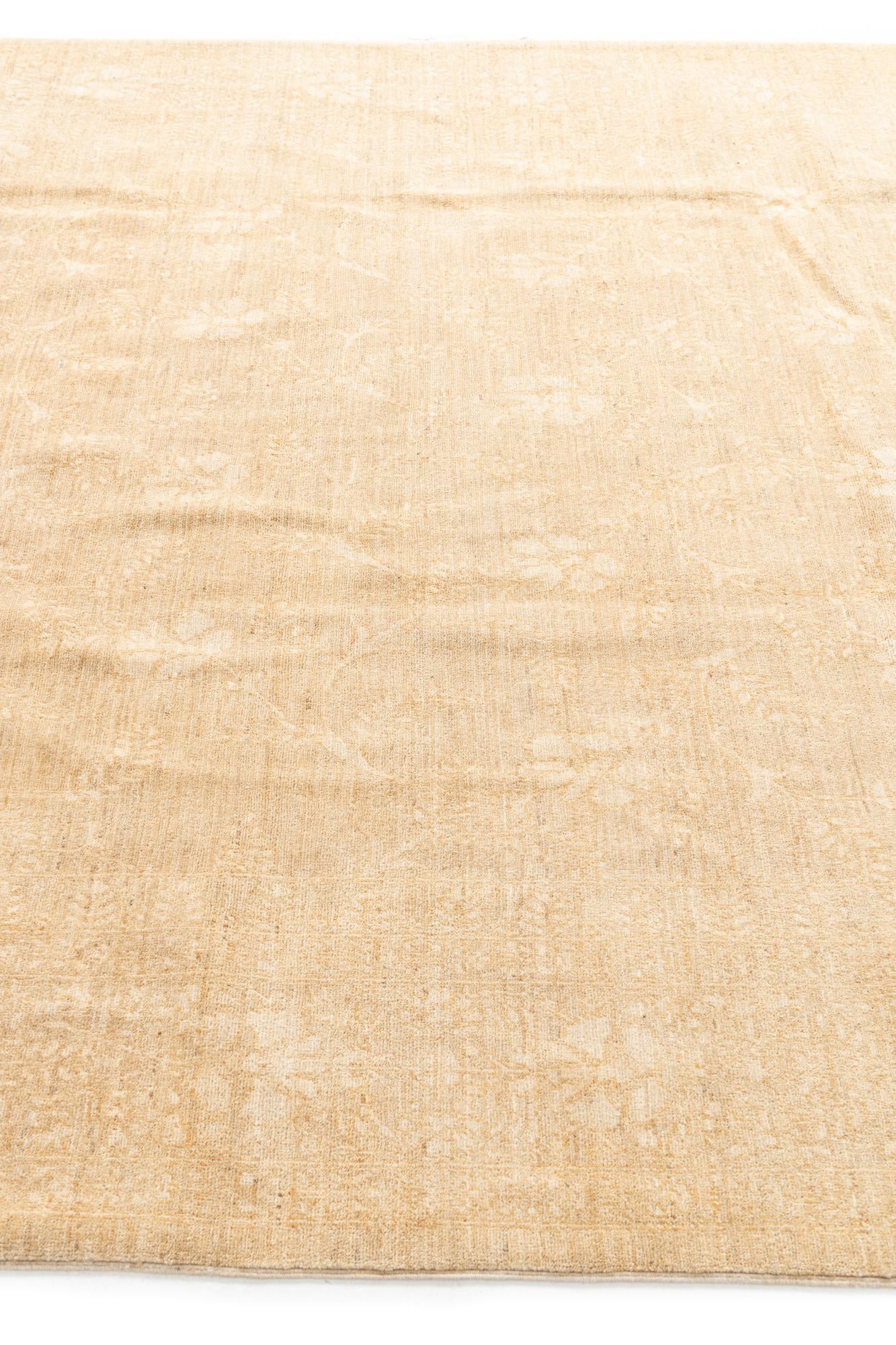 6' 10 x 10' 2 Hand Knotted Peshawar Ziegler Oriental Rug