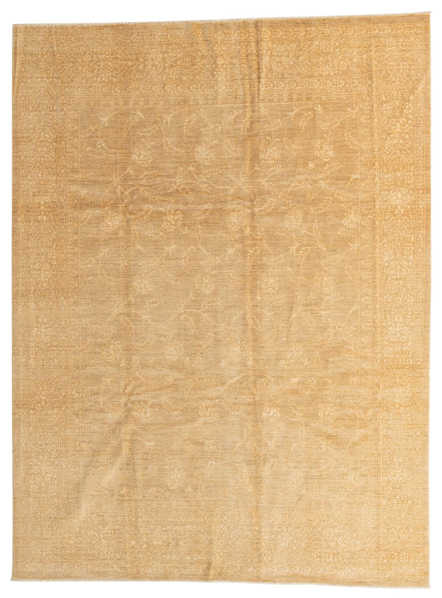 9' x 11' 11 Hand Knotted Peshawar Ziegler Oriental Rug