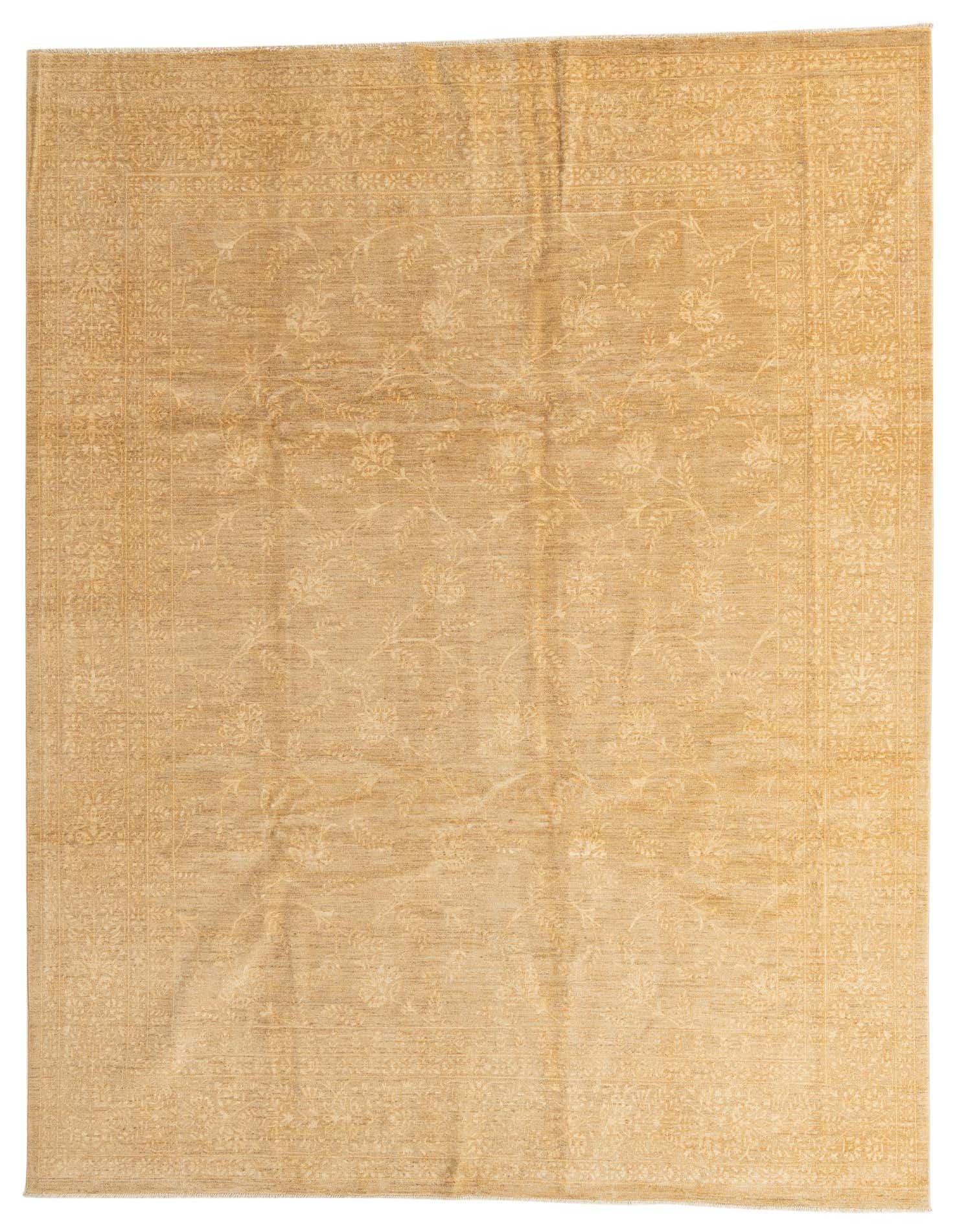 9' x 11' 11 Hand Knotted Peshawar Ziegler Oriental Rug