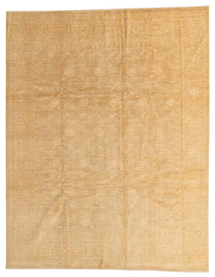 Detail image of 9' x 11' 11 Hand Knotted Peshawar Ziegler Oriental Rug