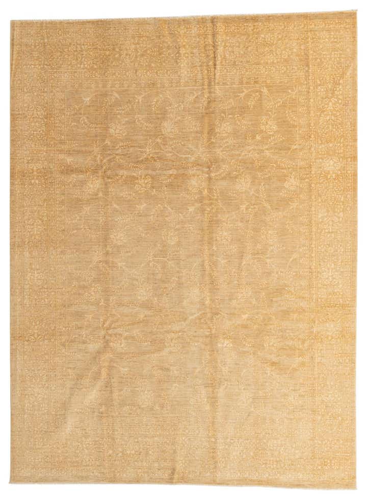 9' x 11' 11 Hand Knotted Peshawar Ziegler Oriental Rug