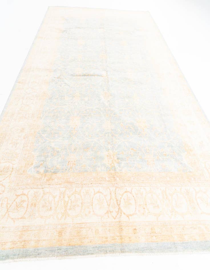 Detail image of 10' x 13' 1  Hand Knotted Peshawar Ziegler Rug